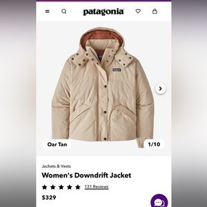 Patagonia downdrift jacket